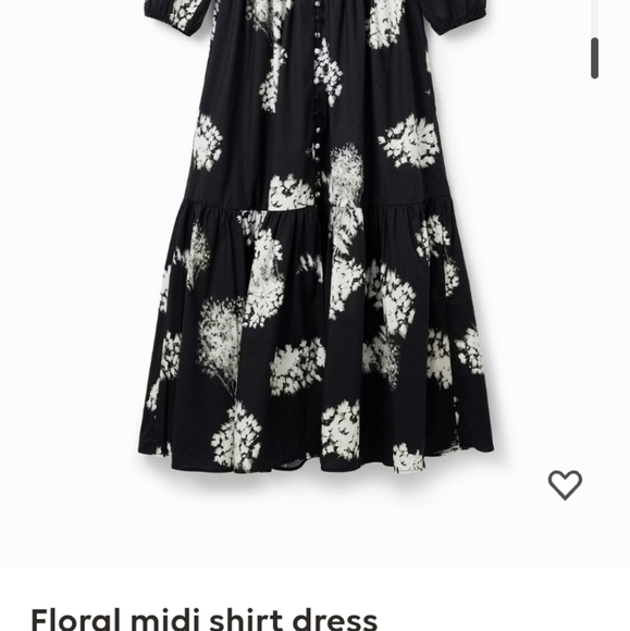 Desigual Floral midi shirt dress - Picture 3 of 7